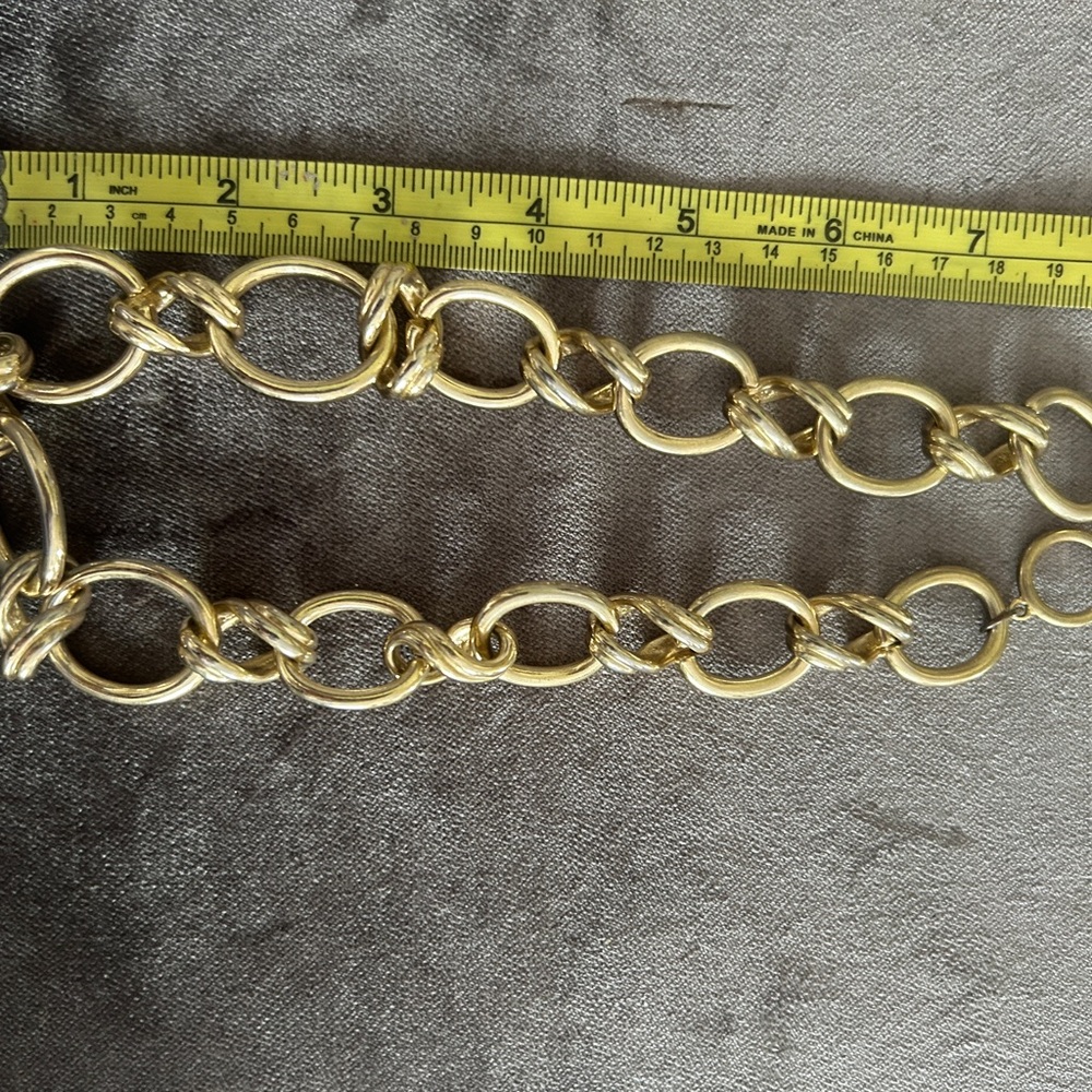 Gold Color Chain Necklace Banana Republic